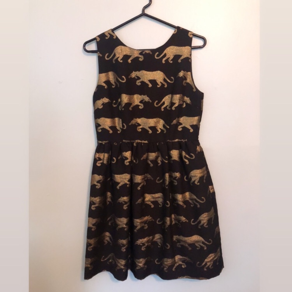 Gold Panther Dress